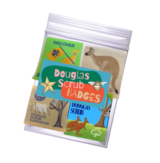 Douglas Scrub Badges