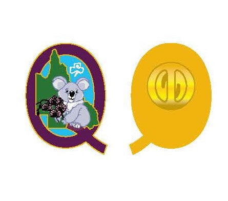 Queensland Metal Badge