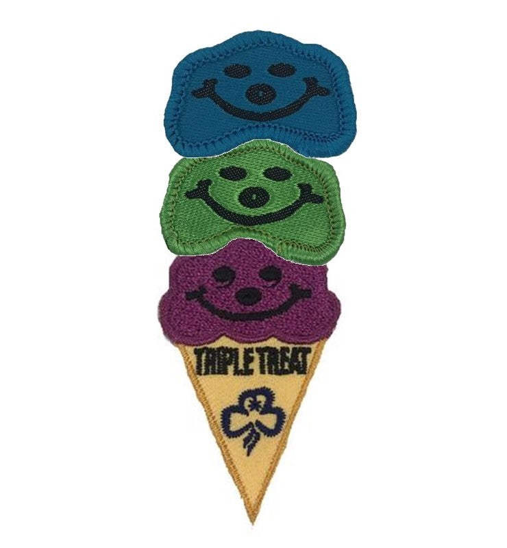 Triple Treat Badge