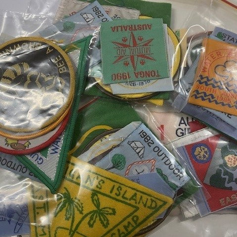 Vintage Badge Bags