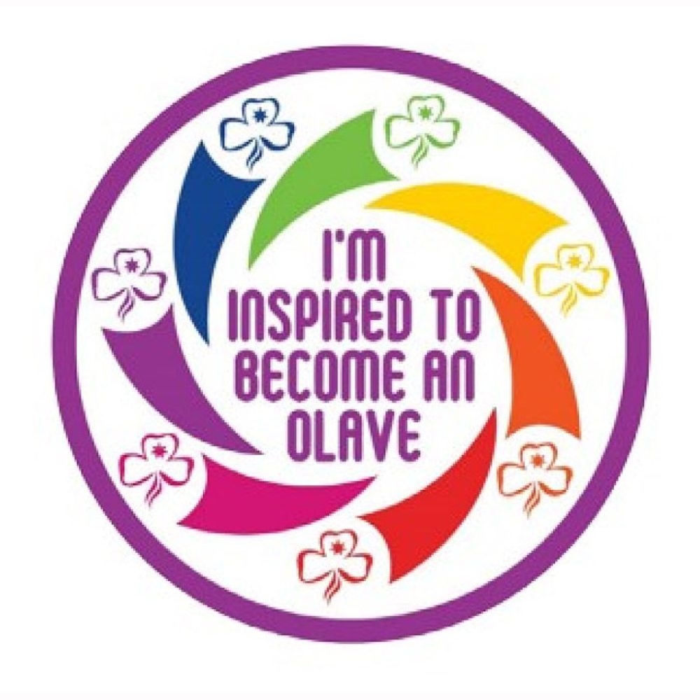 I'm Inspired to Become an Olave Badge