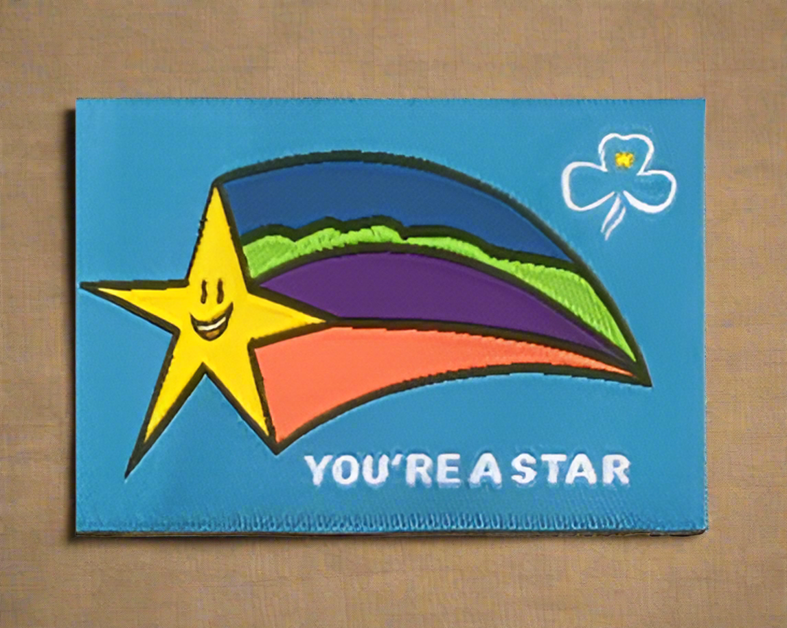 You're a star badge