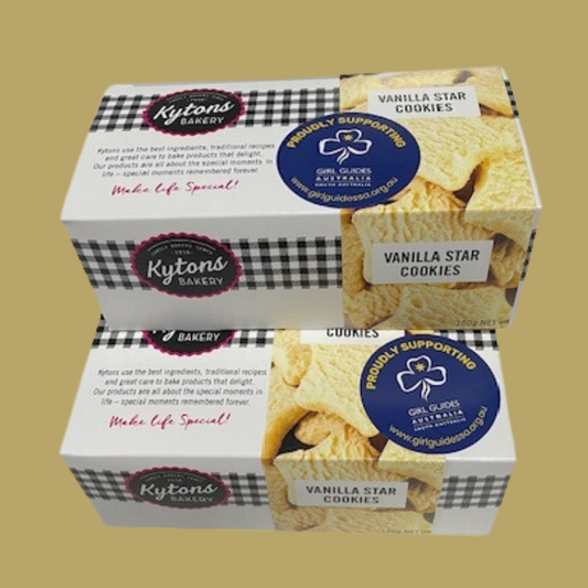 Vanilla Star Cookies