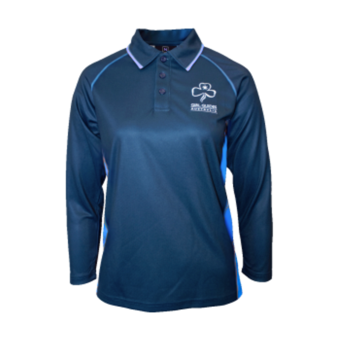 Leader's Long Sleeve Polo