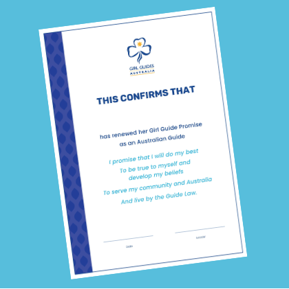 Promise Renewal Certificate