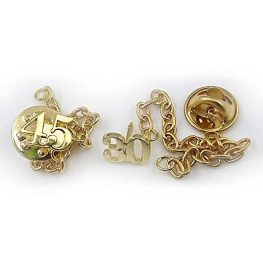 Years of Membership Numeral Badge