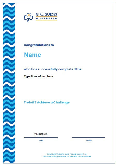 Achieve a Challenge Certificate