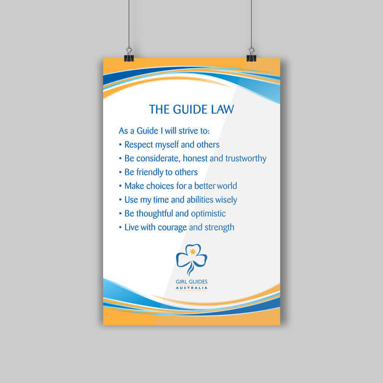 A3 Guide Law Poster