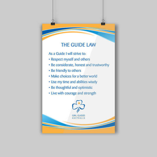 A3 Guide Law Poster