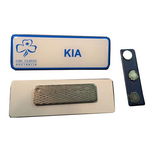 Name Badge with Magnetic Back