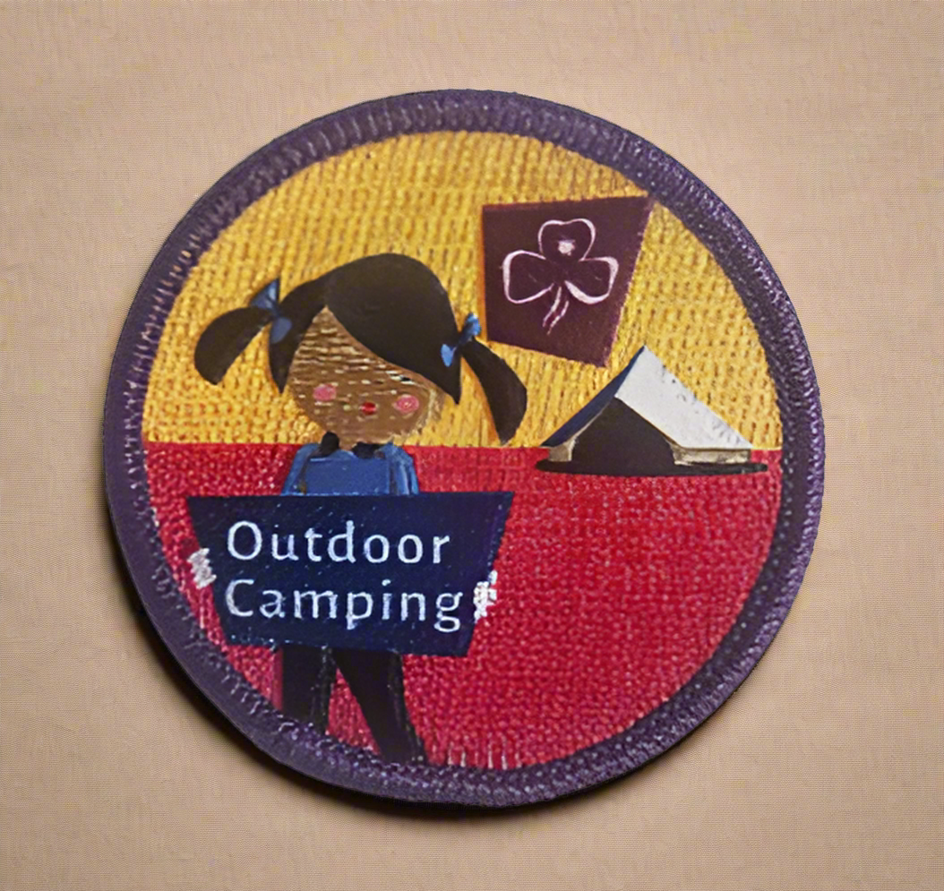 Outdoor Camping Bound Badge